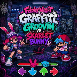 FNF Graffiti Groovin vs Skarlet Bunny img