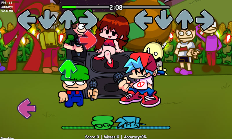 FNF Vs. Dave and Bambi Screenshot