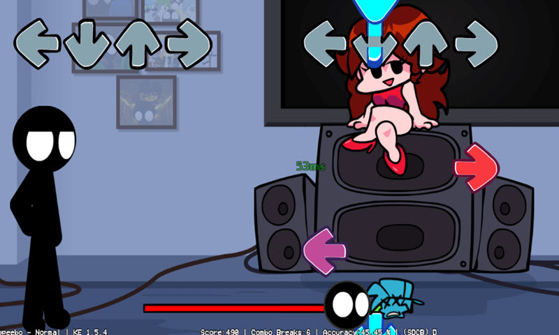 FNF Vs. Stickman Screenshot